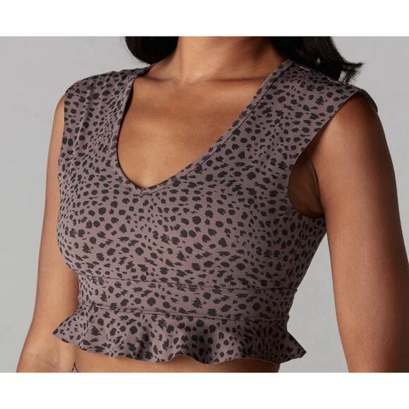 Women’s TAVI Flutter Bra Top Cheetah Print Extra Small - Picture 1 of 5
